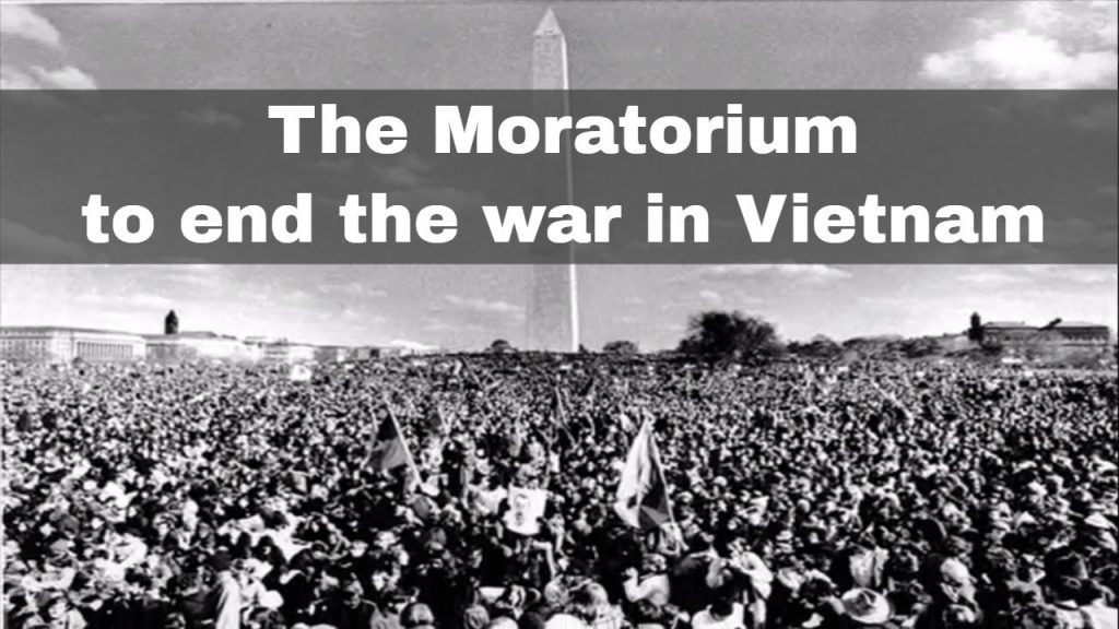 When the Moratorium to End the War in Vietnam saw 500,000