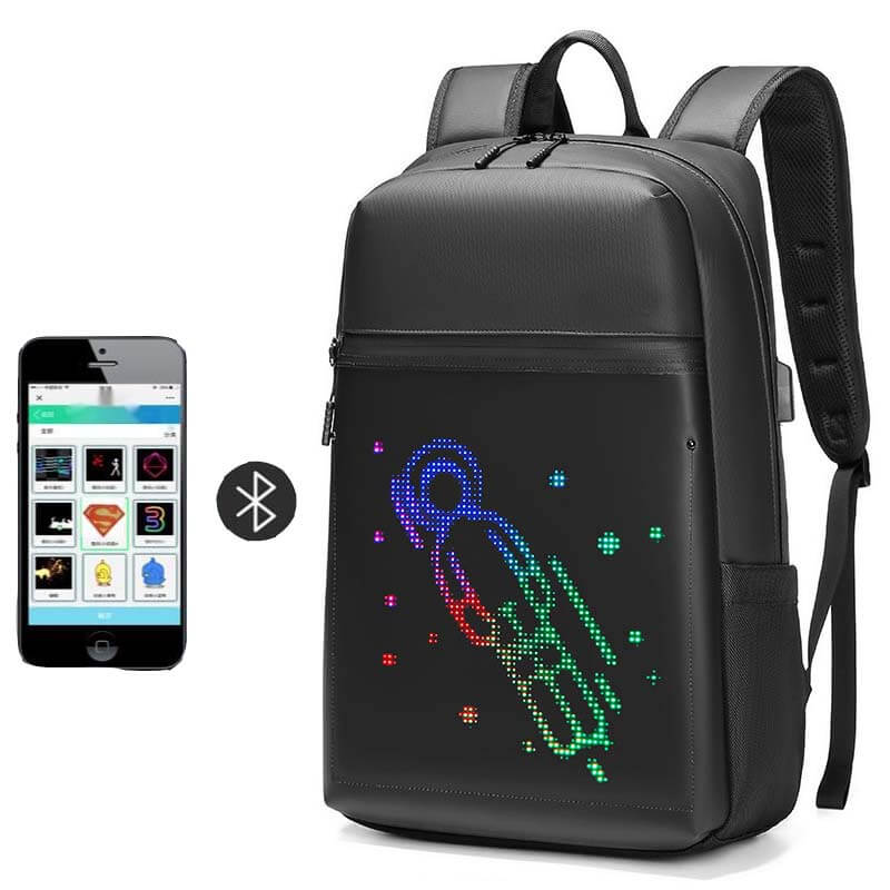 Smart LED Display Backpack Business LED Programmable Screen Advertising