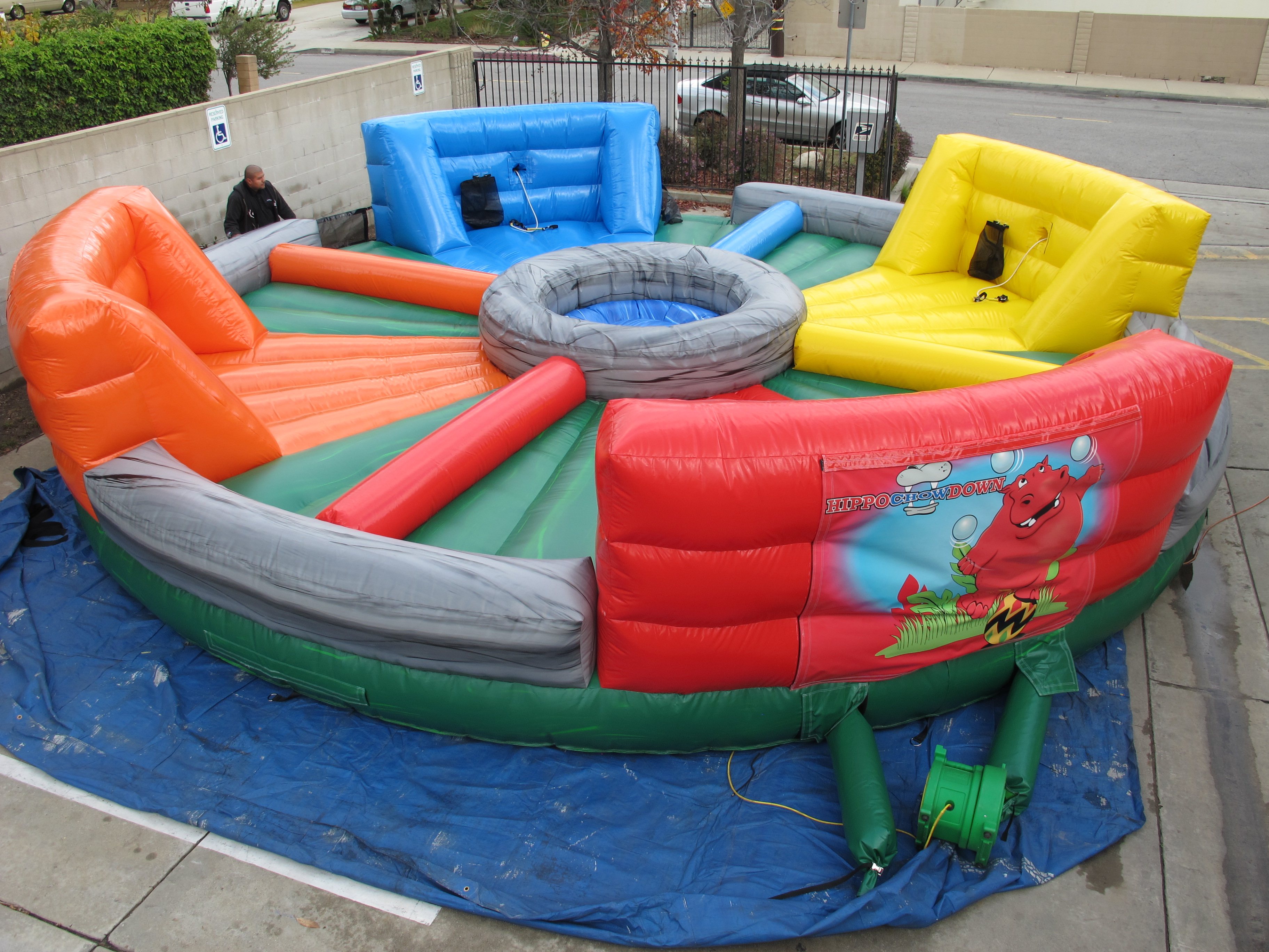 Hungry Hippo Inflatable Game