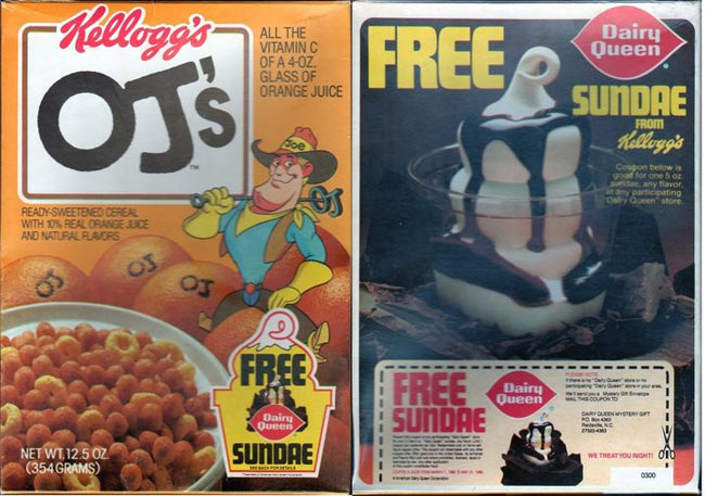 OJ's OJ's Box With Dairy Queen Offer