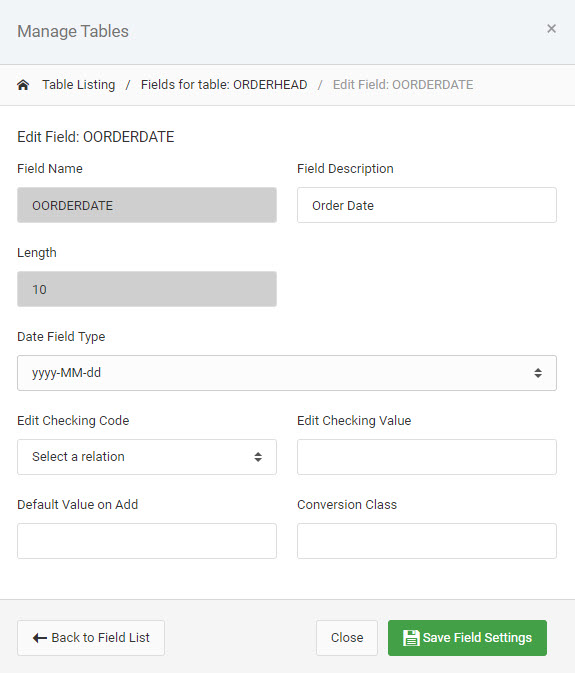 Date/Time Formatting