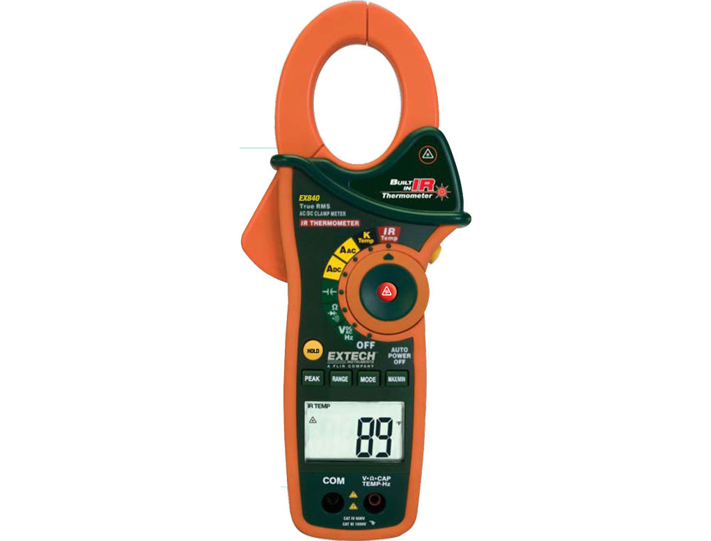 Clamp Meter, Ac/dc With Cat Iv Rating
