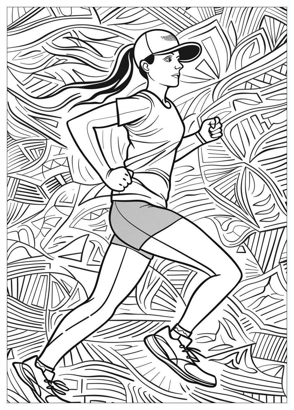 Exercise Coloring Pages Fun & Educational Activity for Kids & Adults