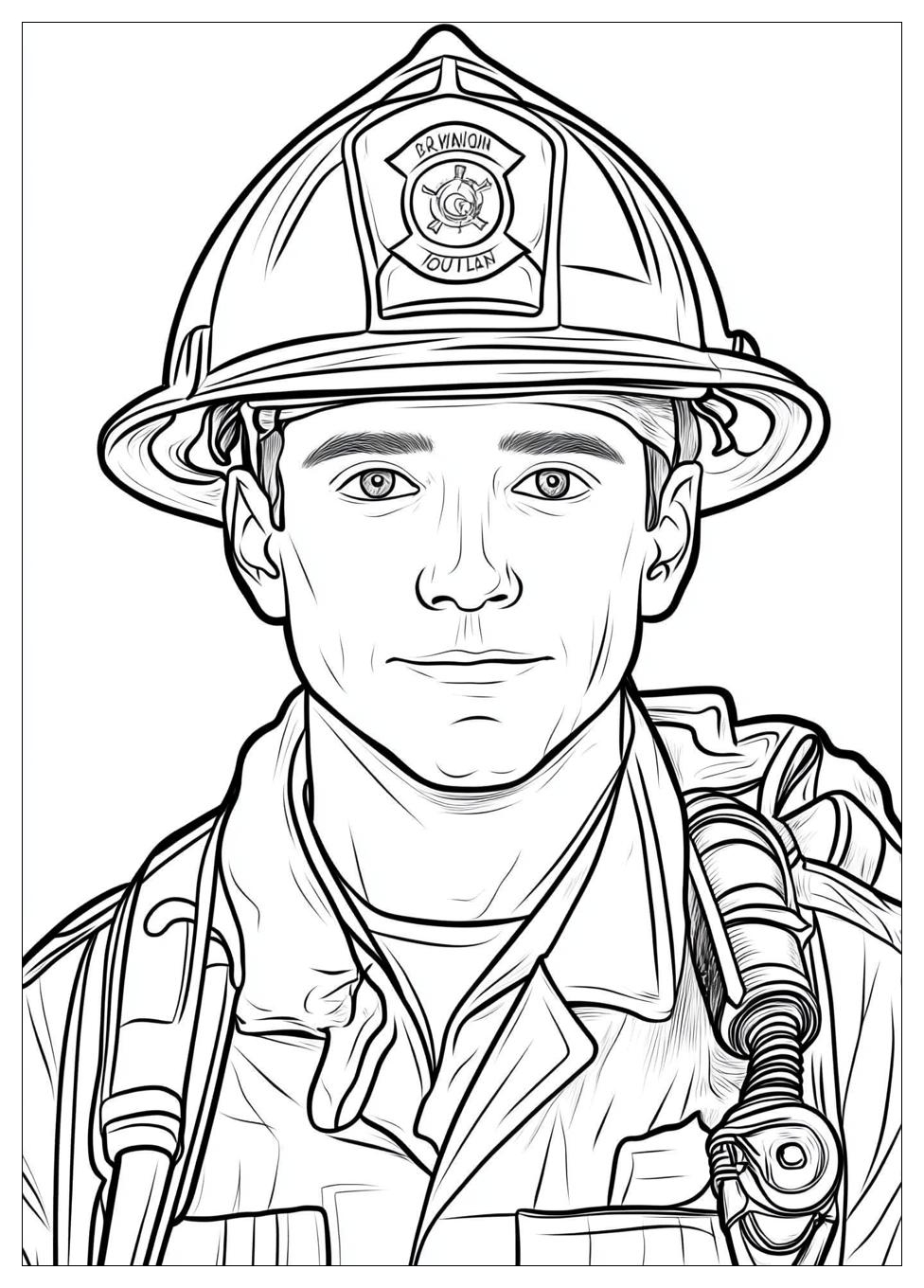Firefighter Coloring Pages Fun & Educational Activities for Kids