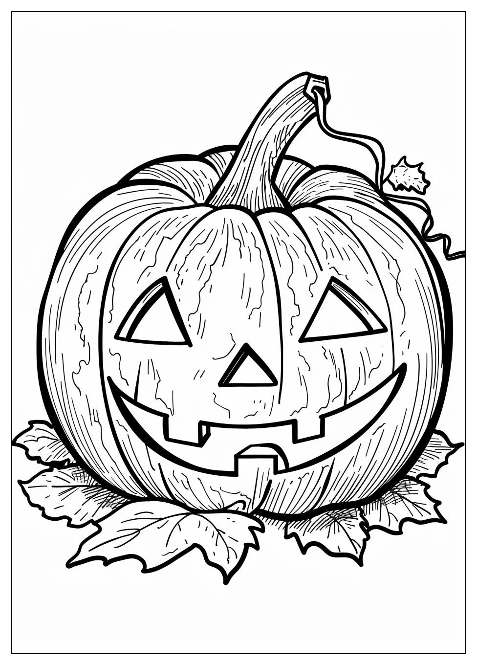Pumpkin Coloring Pages : Fall Fun for Kids – MrColoring.Com