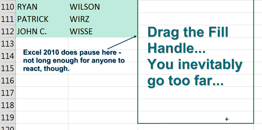 Fast Formula Copy Excel Tips MrExcel Publishing