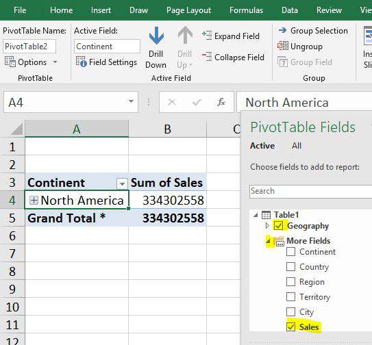 How To Create Date Hierarchy In Excel Pivot Table