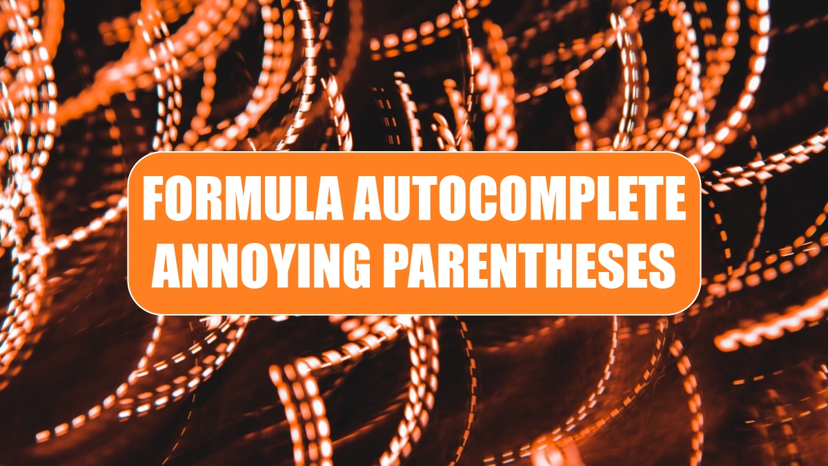 Yes, Formula Is Cool, if You Can Stop Entering the Opening