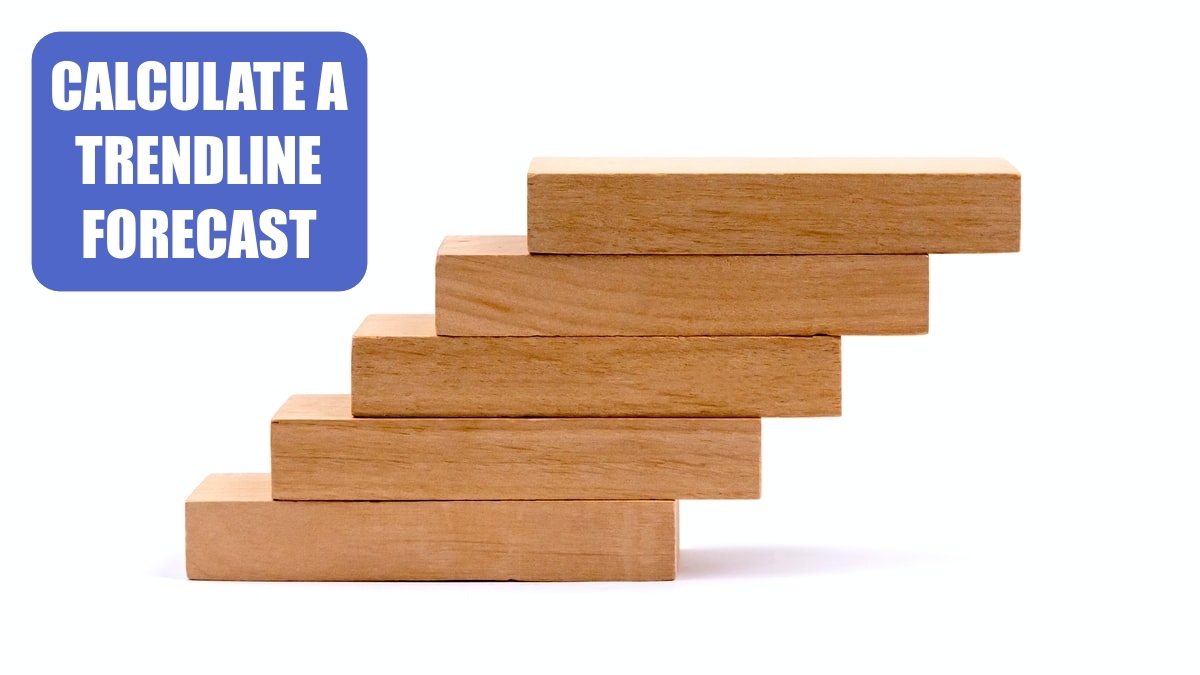 Calculate a Trendline Forecast Excel Tips MrExcel Publishing