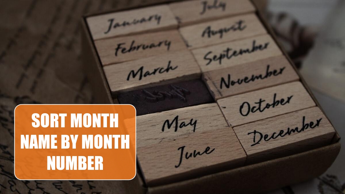 Sort Month Name by Month Number Excel Tips MrExcel Publishing