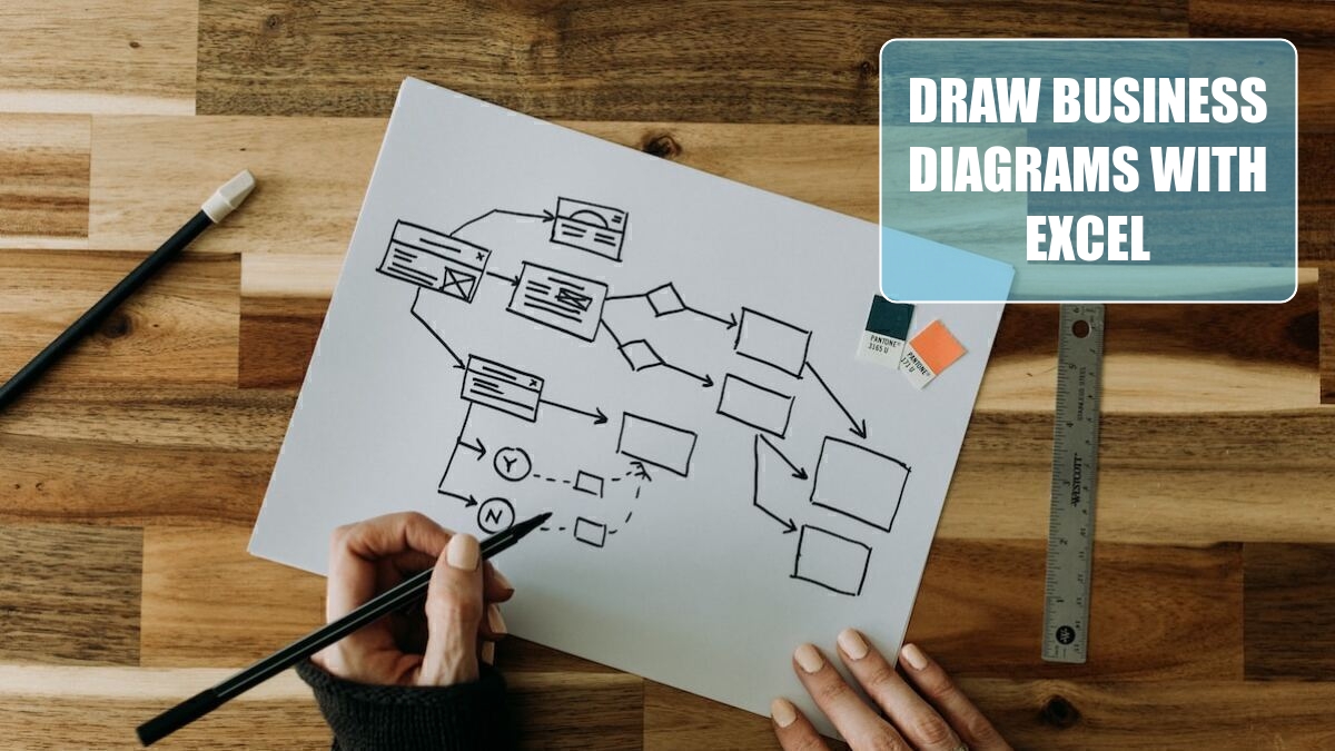Draw Business Diagrams with Excel Excel Tips MrExcel Publishing