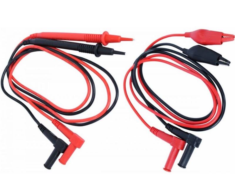 Multimeter Test Leads Set Alligator And Standard Probe