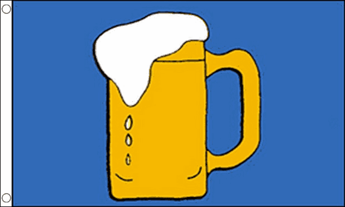 Beer Flag (Medium) MrFlag