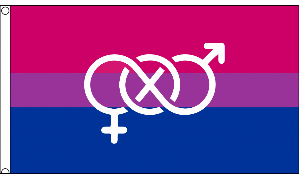 BiPride Symbol Flag (Medium) MrFlag