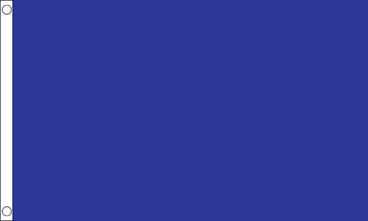 Plain Blue Flag (Small) MrFlag