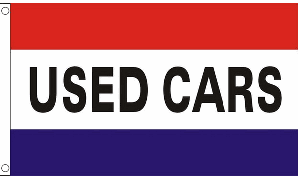 Used Cars Flag (Medium) MrFlag