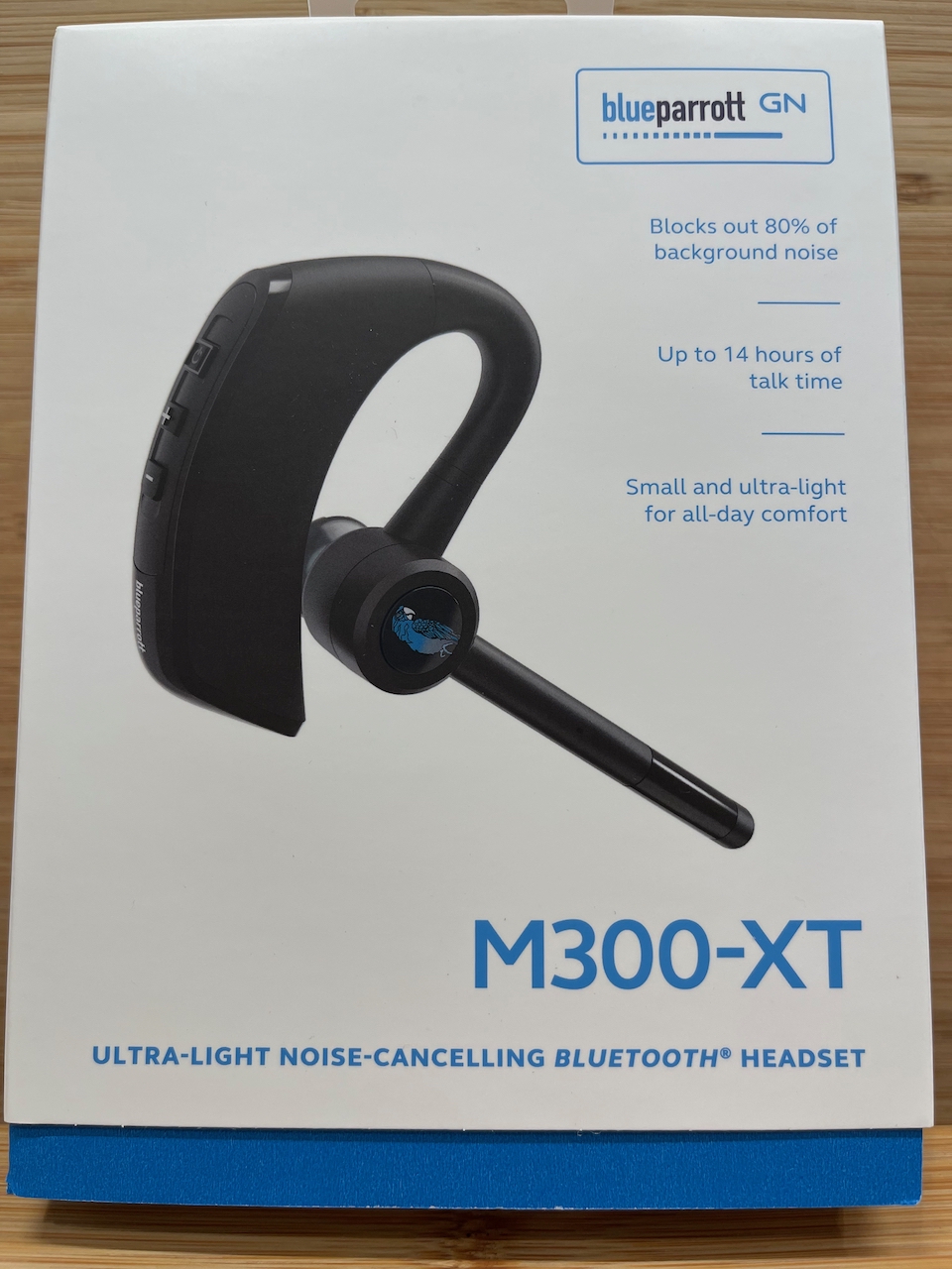 BlueParrot M300-XT Bluetooth Headset with All Day Battery, Advanced