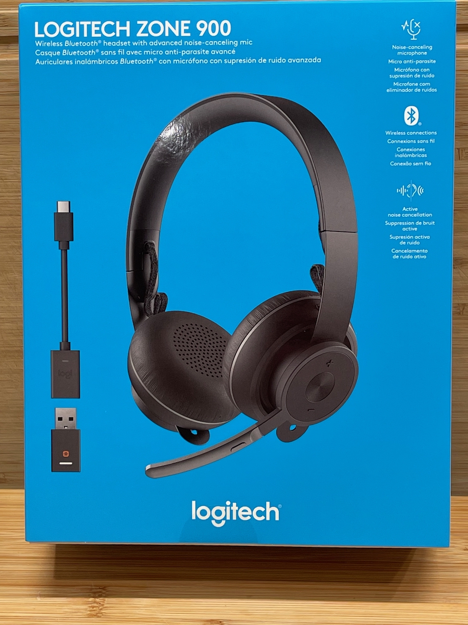 Logitech Zone 900 Wireless Bluetooth Noise Canceling Over-the-Head