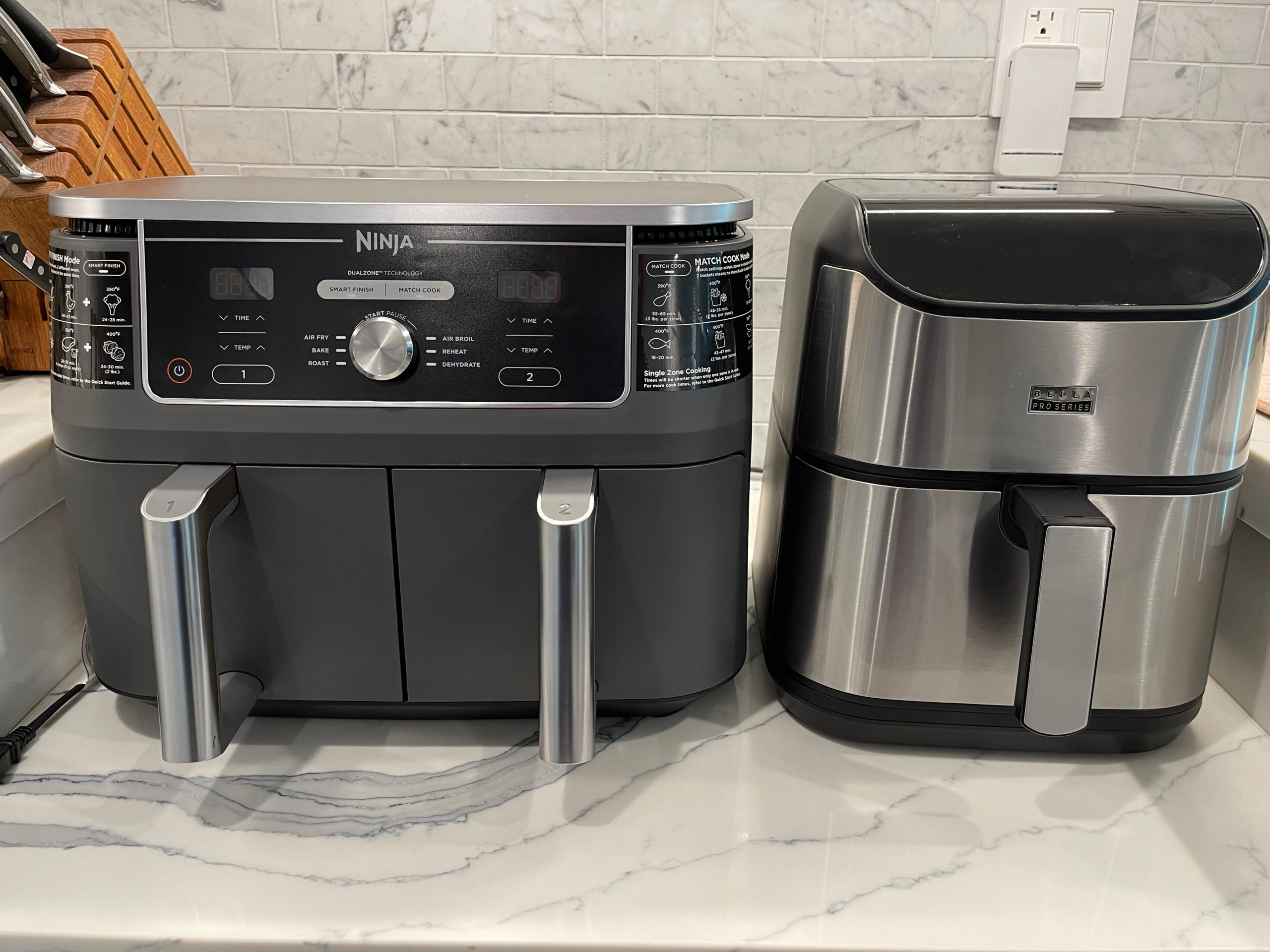 Ninja Foodi DZ401 6in1, 10qt. XL 2Basket Air Fryer with DualZone