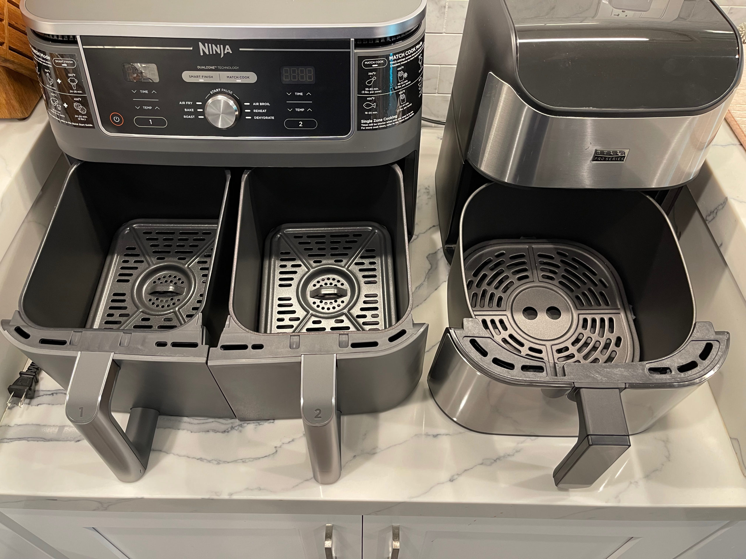 Ninja Foodi DZ401 6in1, 10qt. XL 2Basket Air Fryer with DualZone