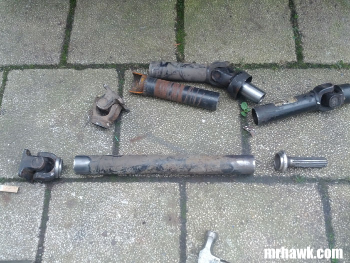 DIY shortening a driveshaft