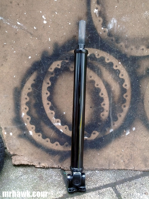 DIY shortening a driveshaft