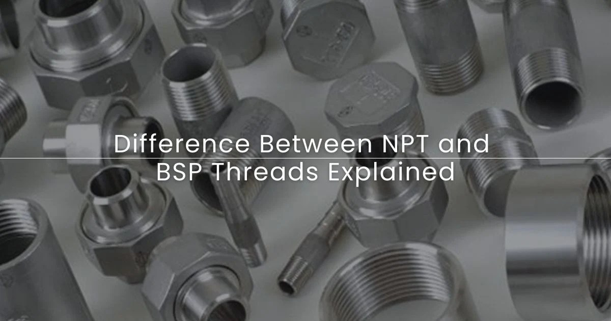 Difference Between NPT and BSP Threads Explained Hydraulic Warehouse