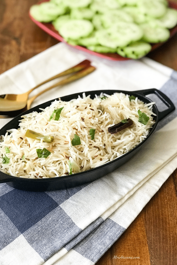Instant Pot Jeera Rice Cumin Rice • Simple Sumptuous Cooking