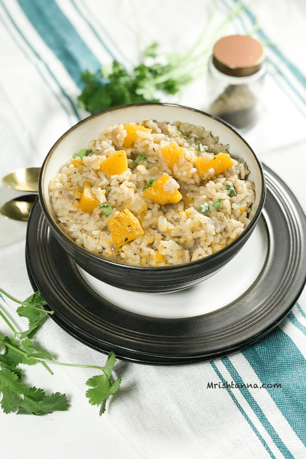 Instant Pot Butternut Squash Risotto • Simple Sumptuous Cooking