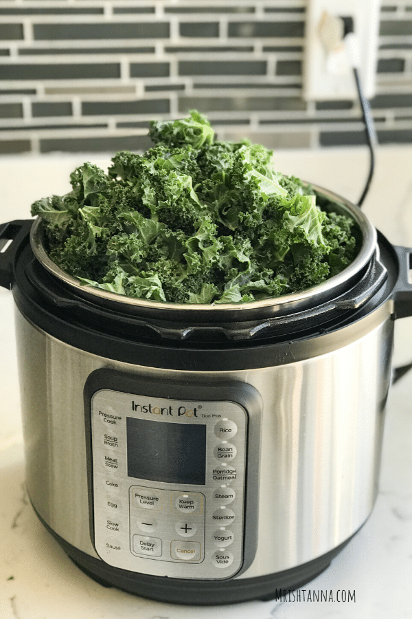 How To Cook Kale In Instant Pot • Simple Sumptuous Cooking