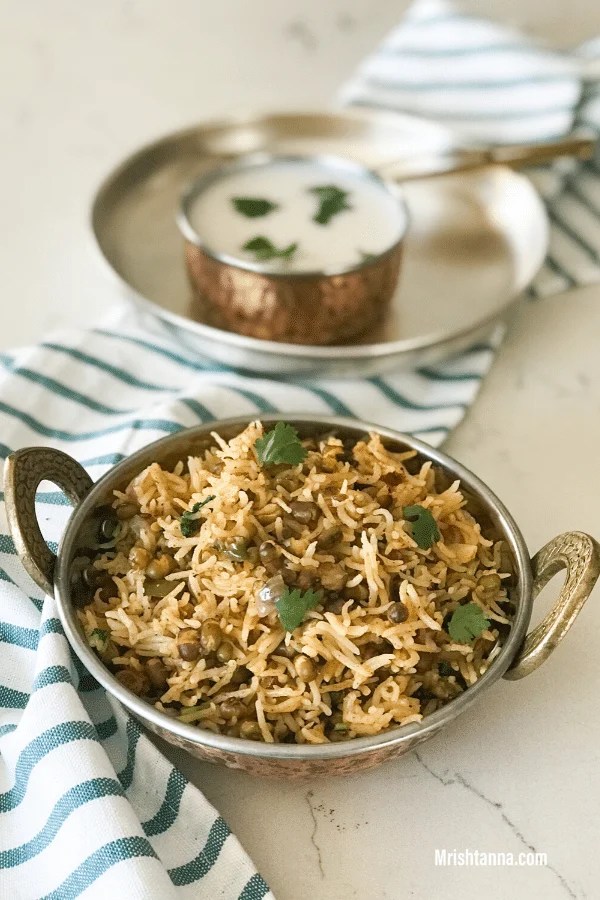 Green Moong Rice Instant Pot • Simple Sumptuous Cooking