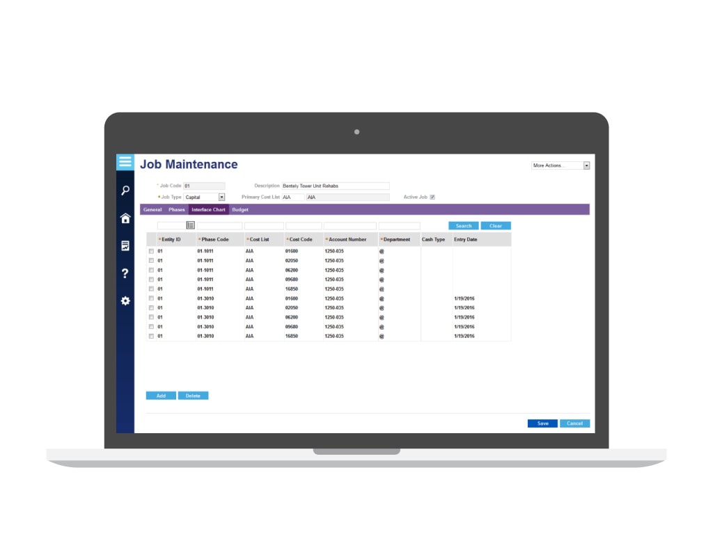 Real Estate Job Cost software to track projects MRI Software