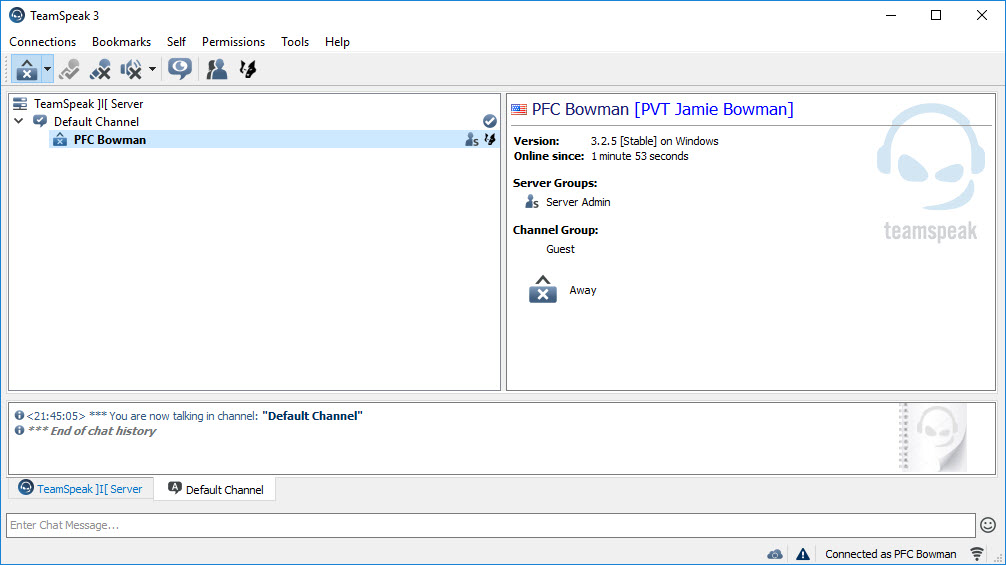 Setting up TeamSpeak 3 with Docker on DigitalOcean Jamie Bowman