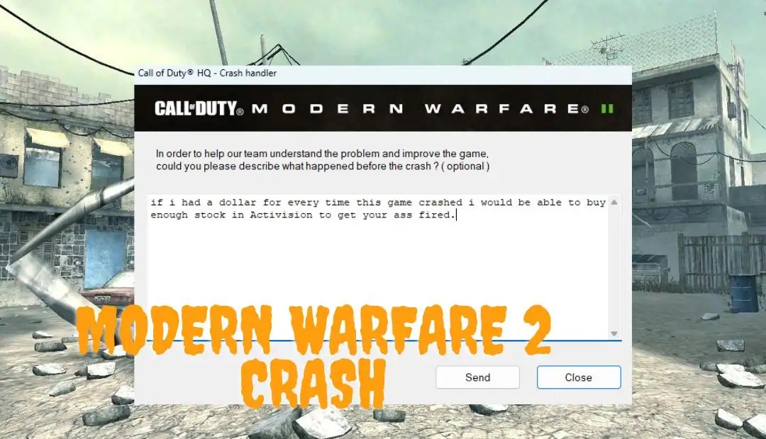 Mw2 Crashingwhy Call Of Duty Modern Warfare Keeps Crashing