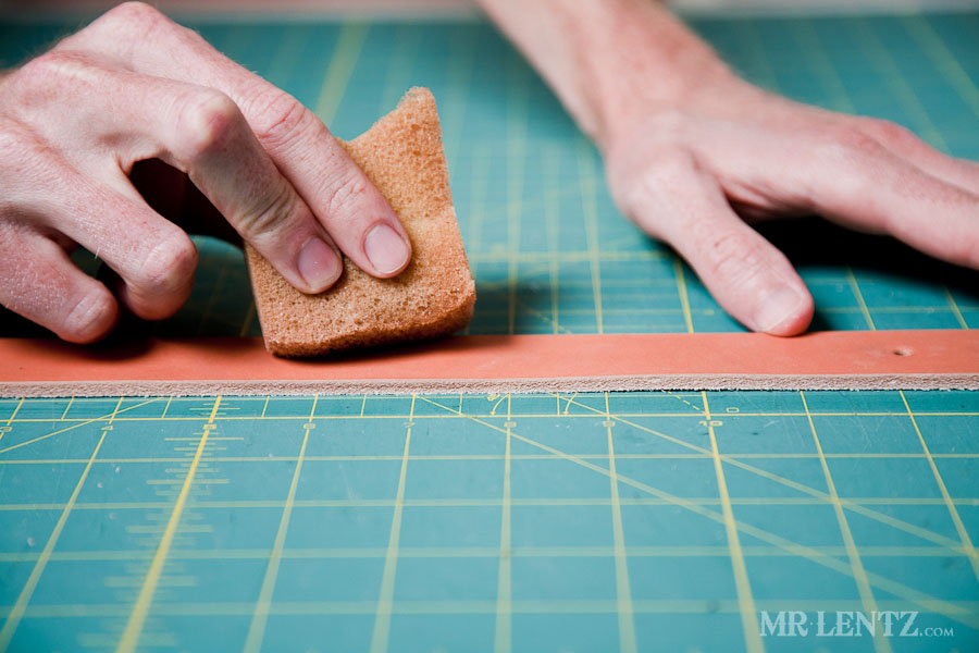 How to make a Leather Belt Mr. Lentz Leather Goods