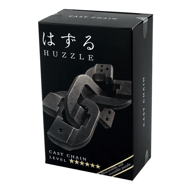 Hanayama puzzle solution in the box Chain Mr Puzzle
