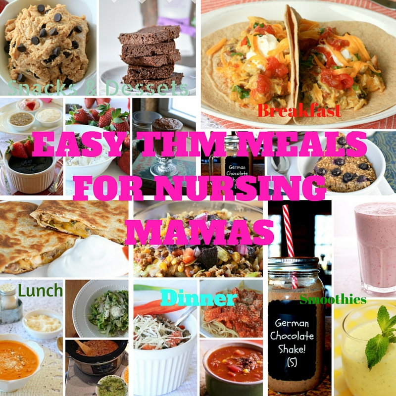 Easy THM Meals for Nursing Mamas Mrs. Criddles Kitchen