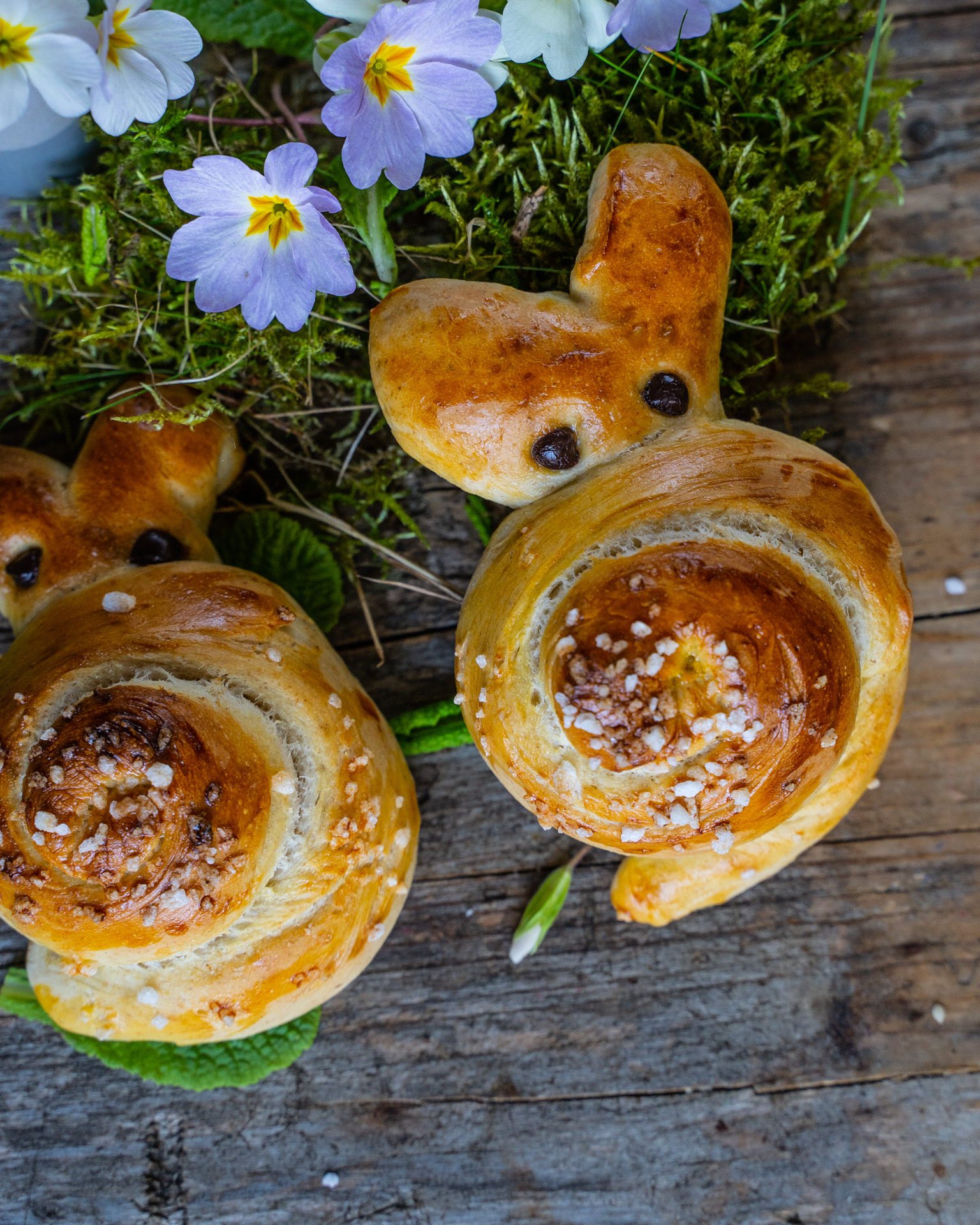 Zopfteig Hasen für Ostern Mrs Flury Gesund essen und leben