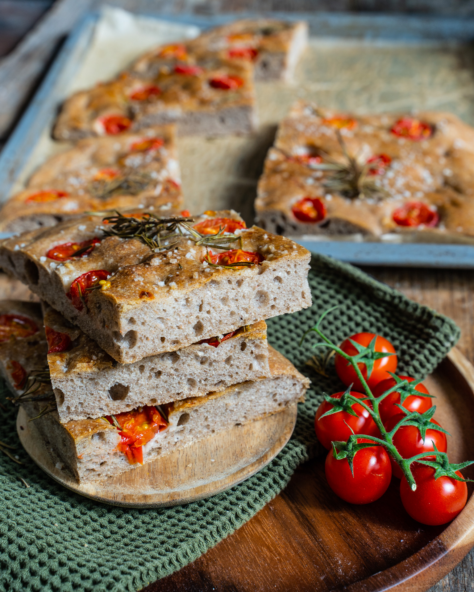 Protein Fladenbrot Rezept vegan Mrs Flury gesunde Rezepte