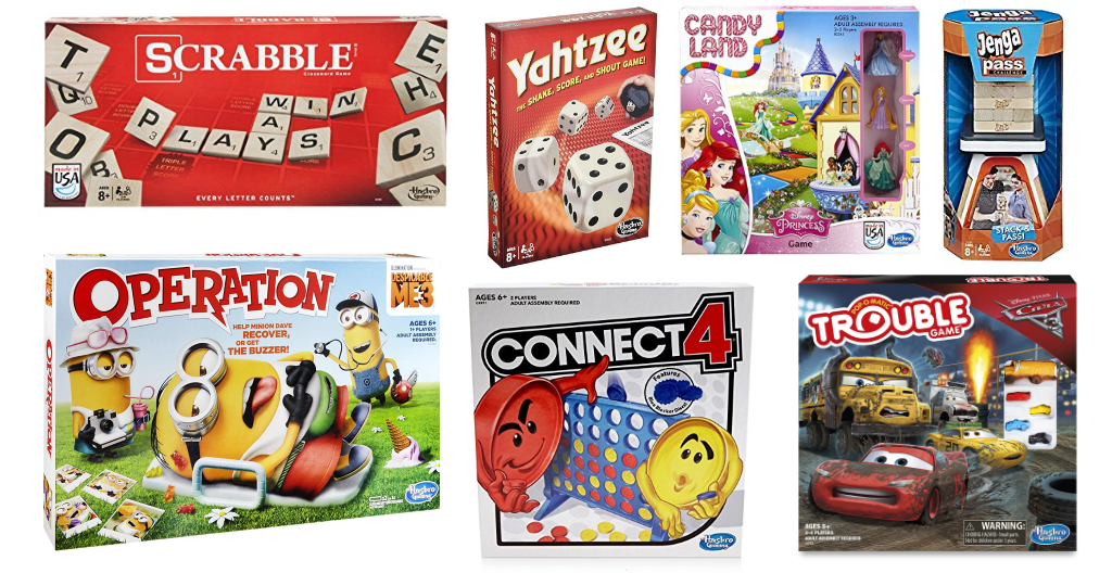 Hasbro Game Sale prices starting at UNDER 5 shipped!