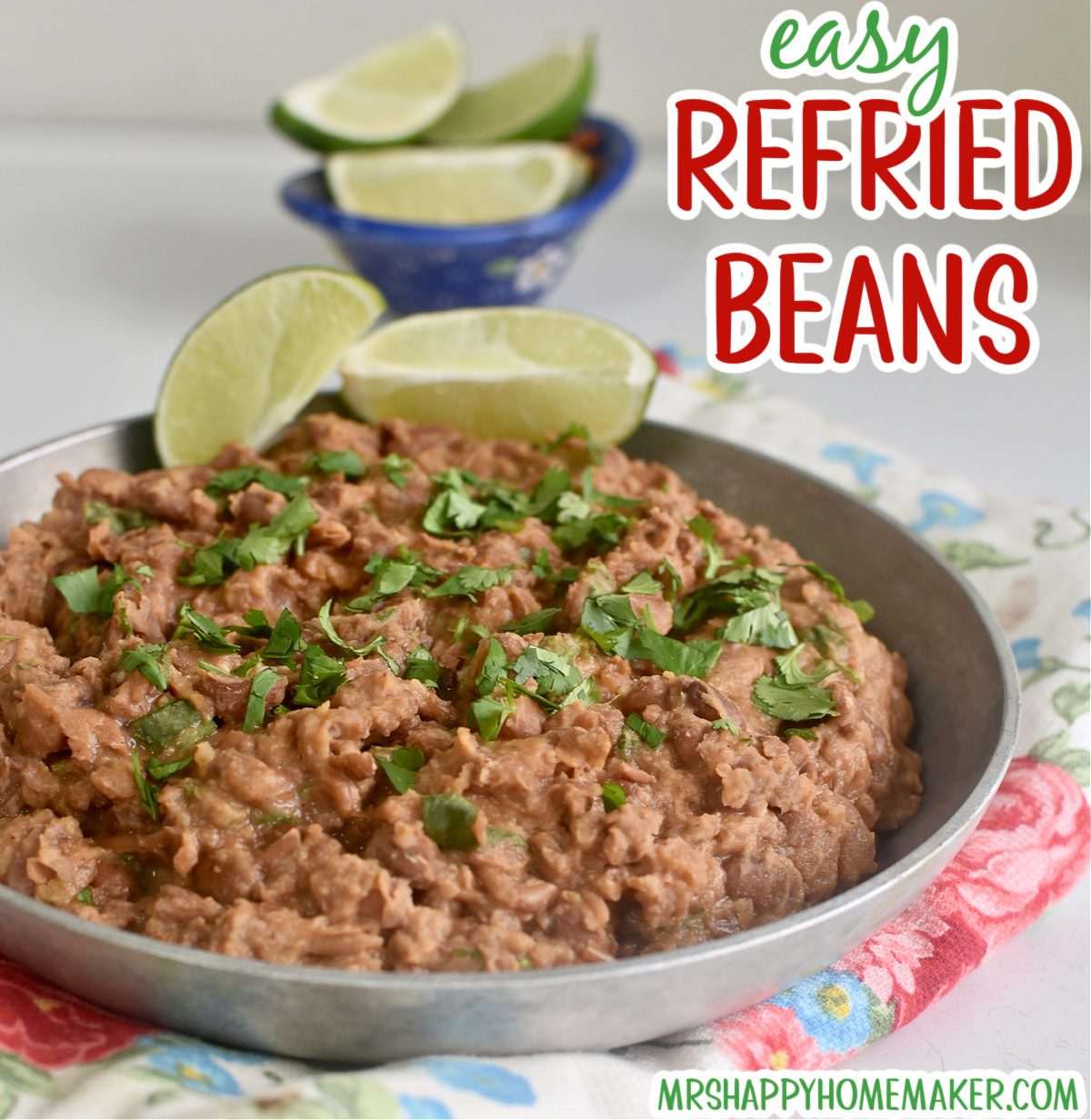 Easy Homemade Refried Beans