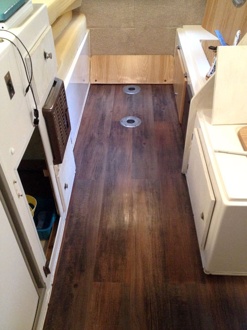 Installing Wood Vinyl Flooring in my Casita Travel Trailer ... (500 x 667 Pixel)