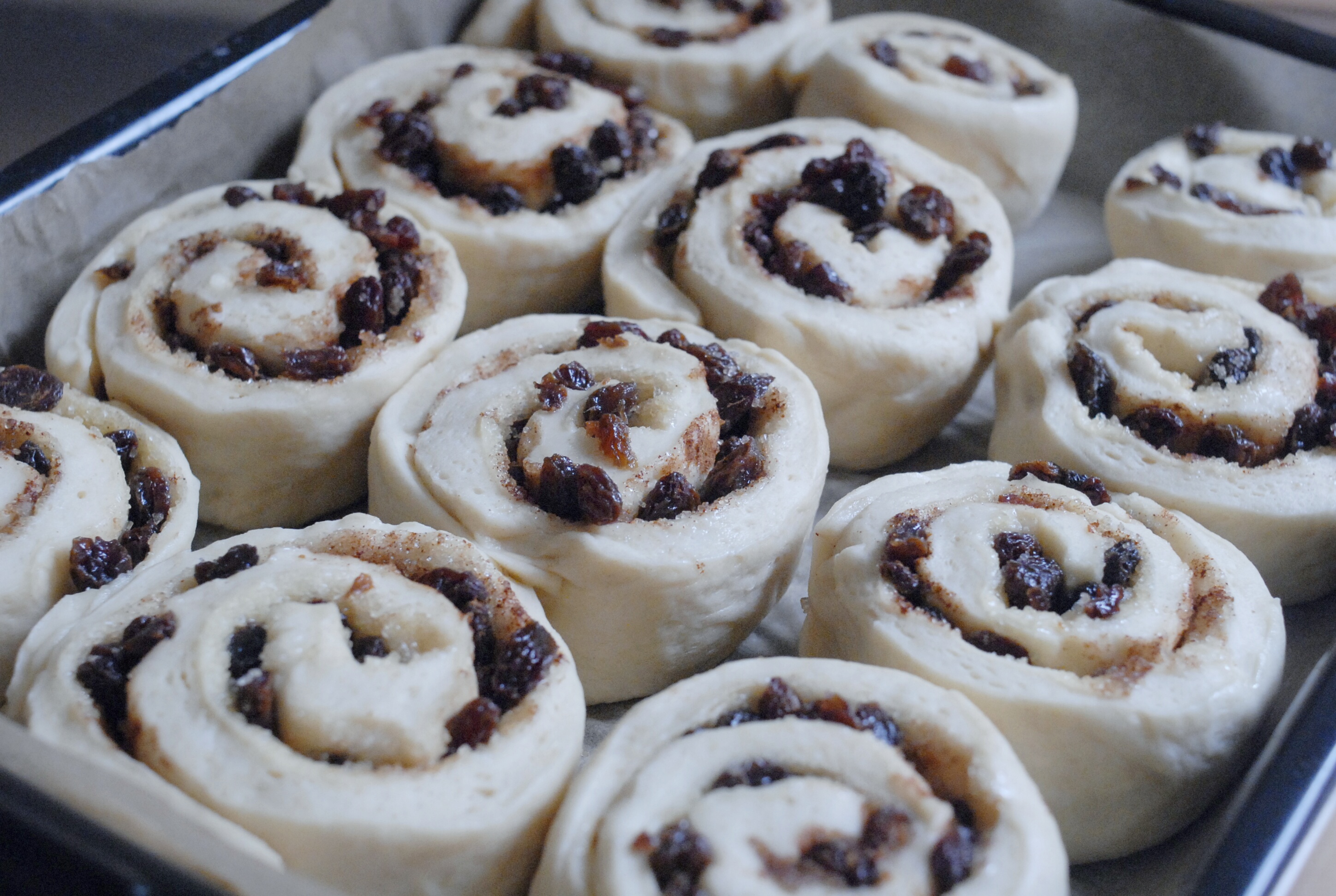 Cinnamon Raisin Buns Recipe