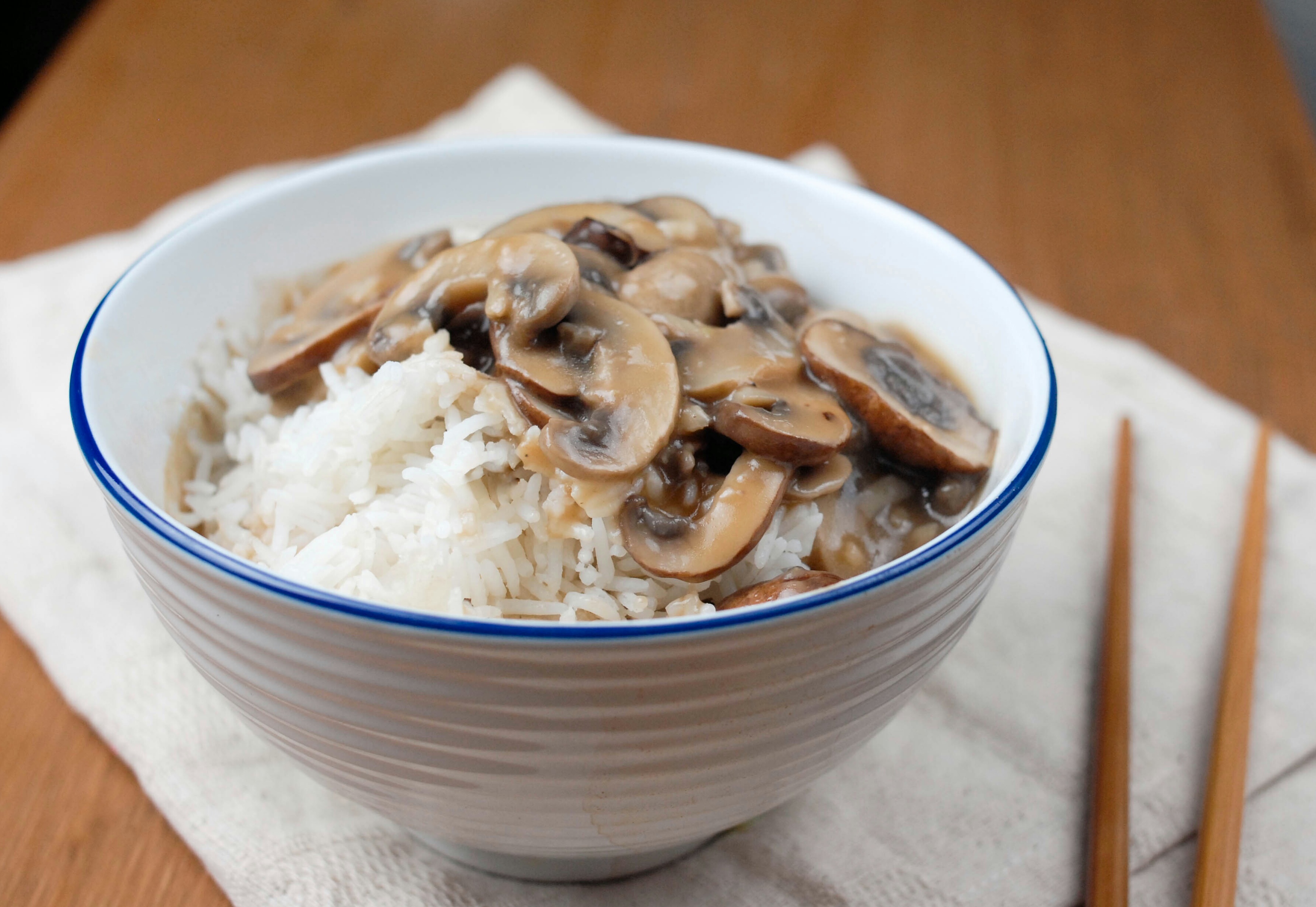 Copy Cat KFC Mushroom Rice Mrs P's Kitchen