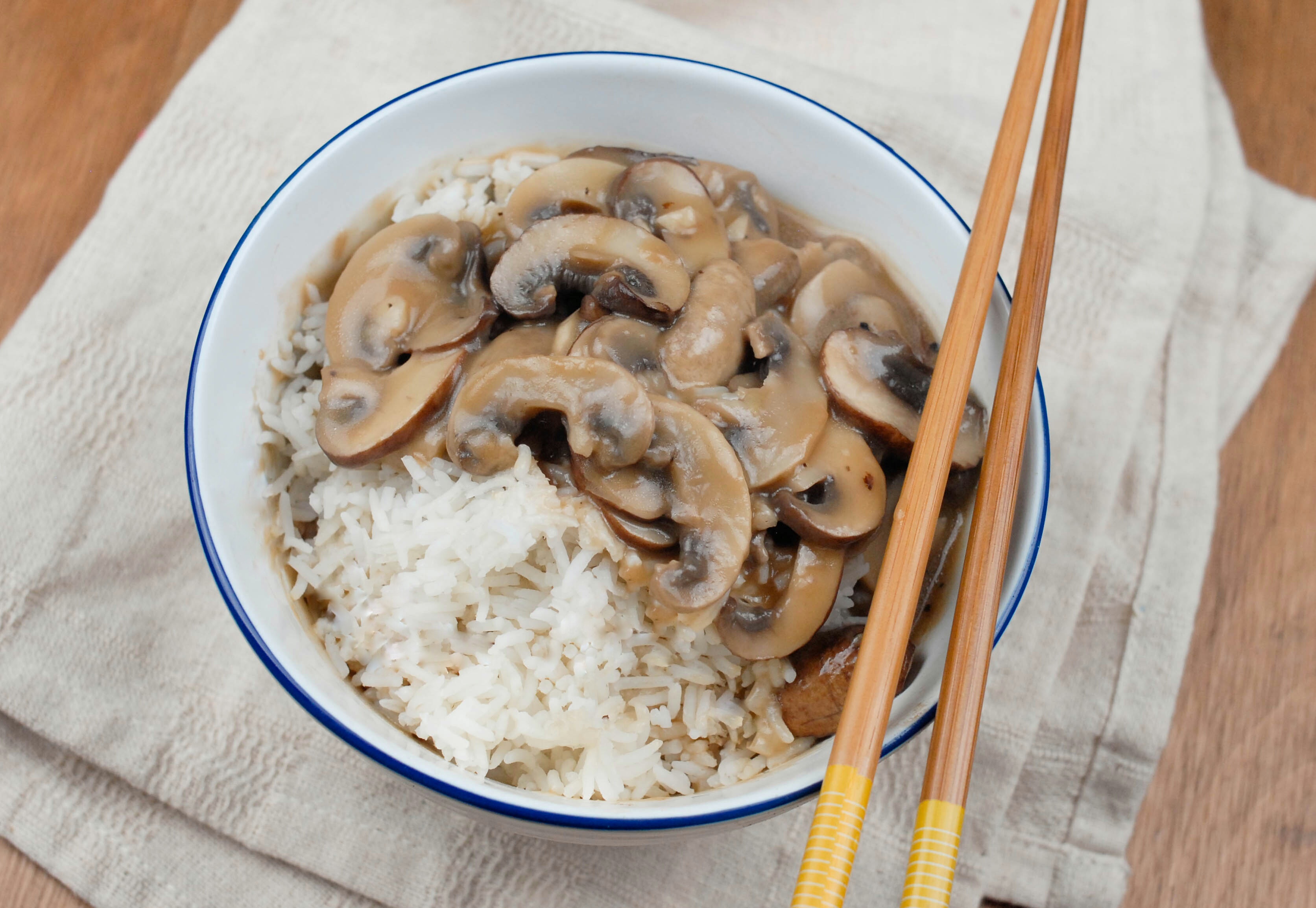 Copy Cat KFC Mushroom Rice