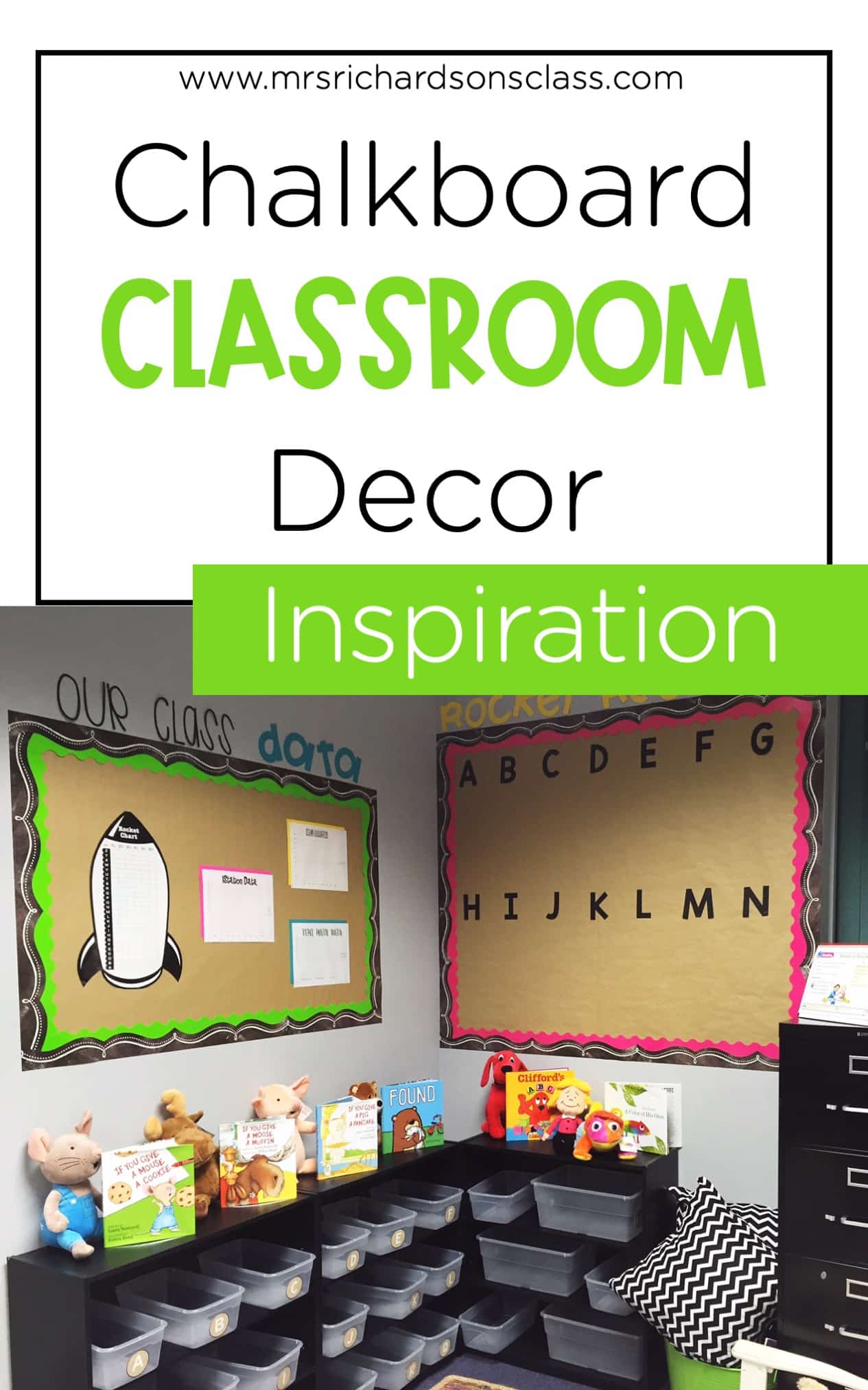 Chalkboard, Burlap, and Bright Classroom Decor Mrs. Richardson's Class