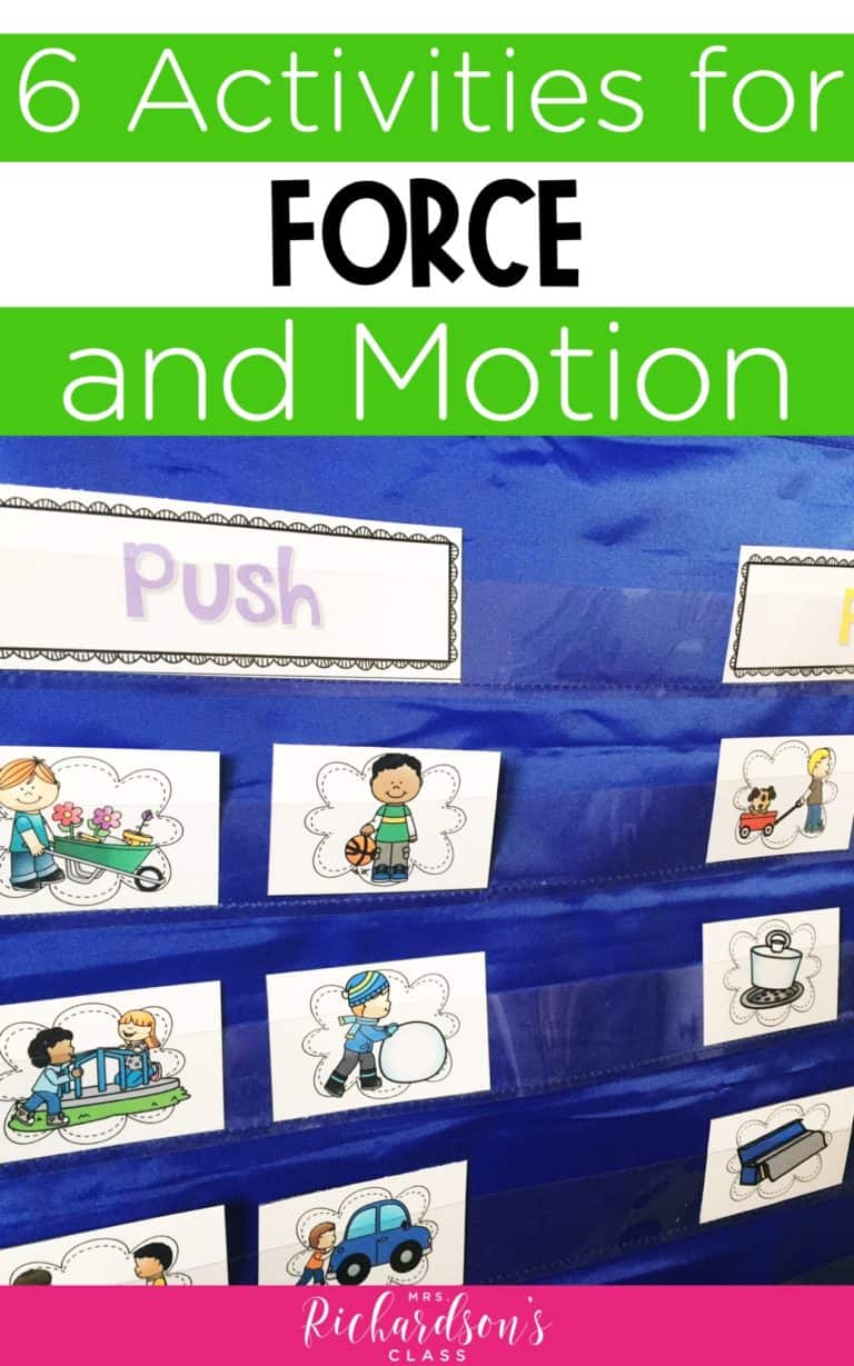 How to Teach Force and Motion {6 Useful Activities}