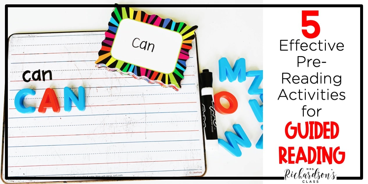 5 Effective Guided Reading PreReading Activities to Try