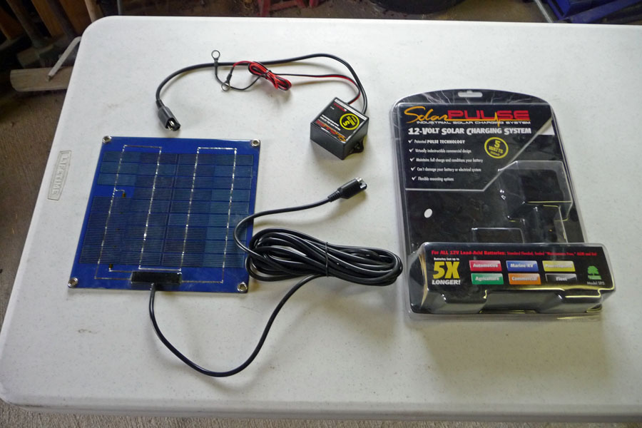 "Solar Battery Maintenance, solar charging and conditioning battery for