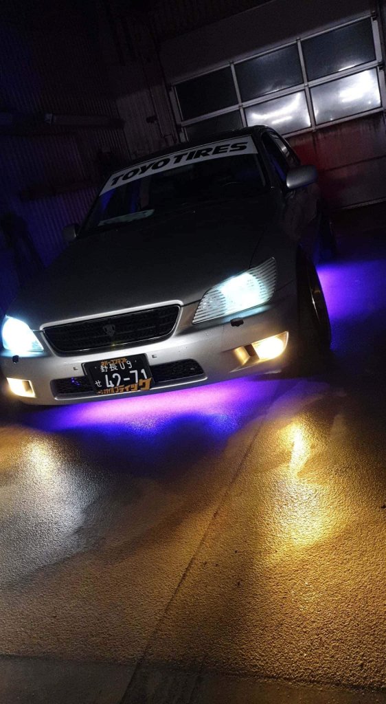 Underglow LED kit V2 App (2x 150cm + 2x 90cm) Mr Tuning